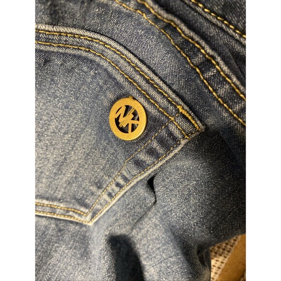 Michael Kors Women Jeans Size 10 Blue Mid-Rise Izzy Skinny Medium Wash‎ W35xL26 - Picture 4 of 6